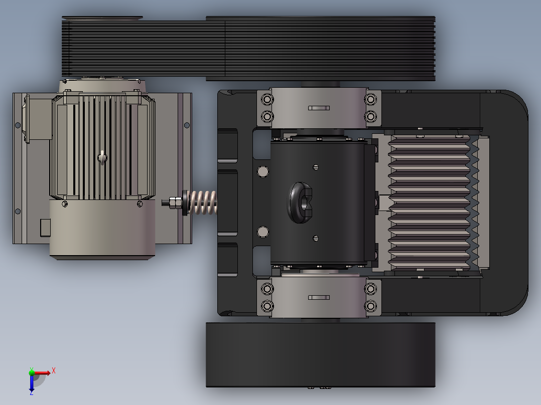 PE250X1000颚式破碎机2D+3D==1056929==600俯视图