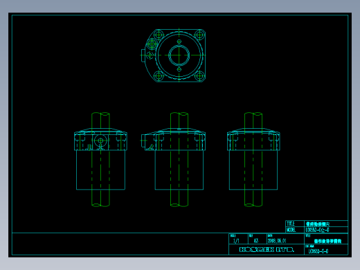 KOSMEKLC0552-Cx-D多系列多零件图纸模型多系列多零件图纸模型