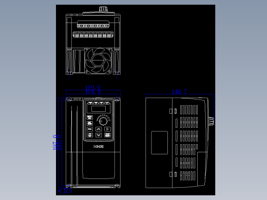 VB5N-21P5、40P7、41P5外观图