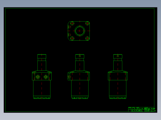KOSMEKTLA4001-2JL-Y45多系列多零件图纸模型