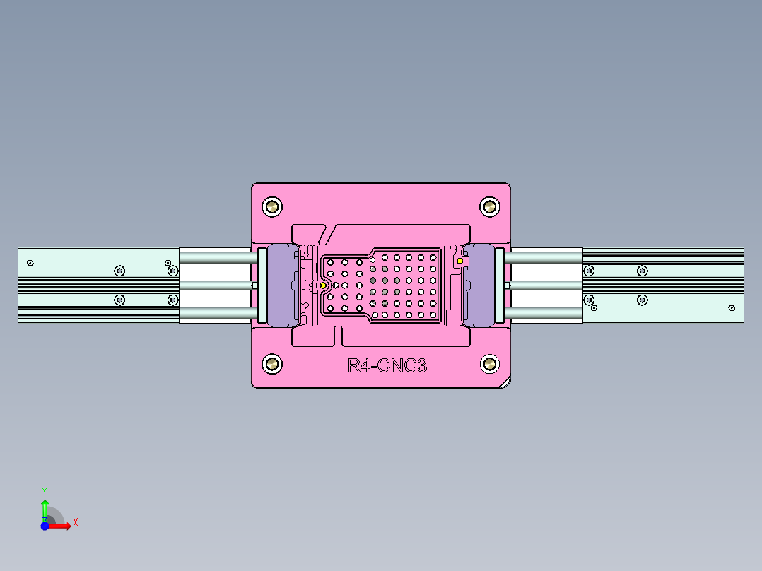 R4-笔记本CNC工装夹具三维模型CNC3-150925前视图