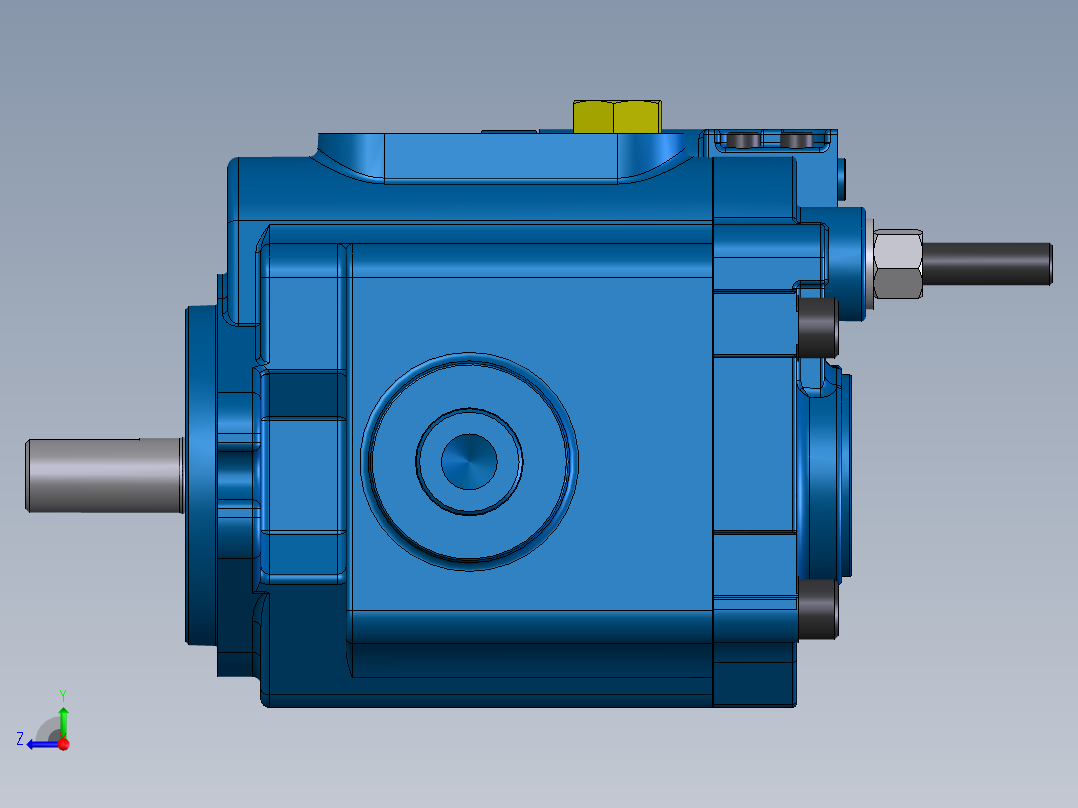 Continental Hydraulics-HPV-15B35-RF-O-1R液压元件右视图