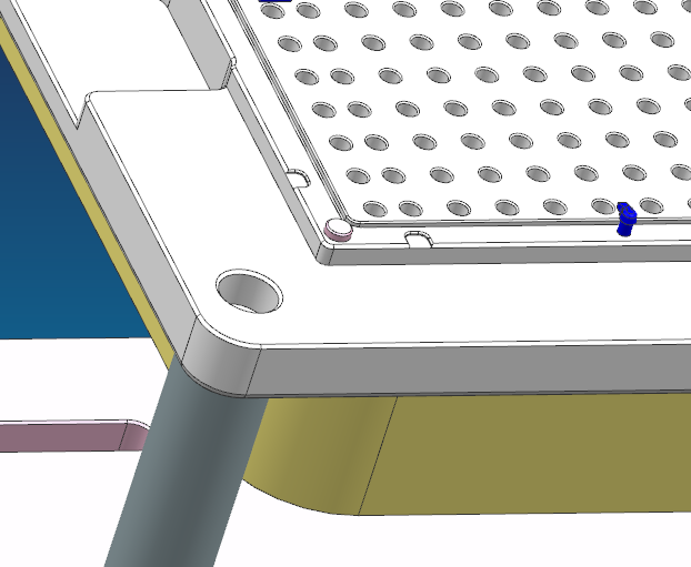 铝制电脑A壳粗铣内腔工装治具模型三维+CAD
