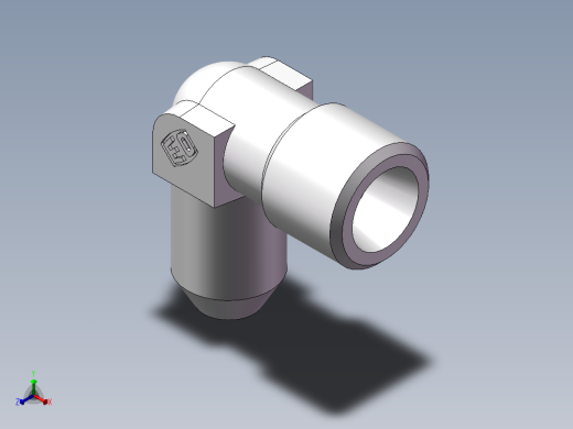 90度焊接接头、1CW9-12-06正等轴测缩略图