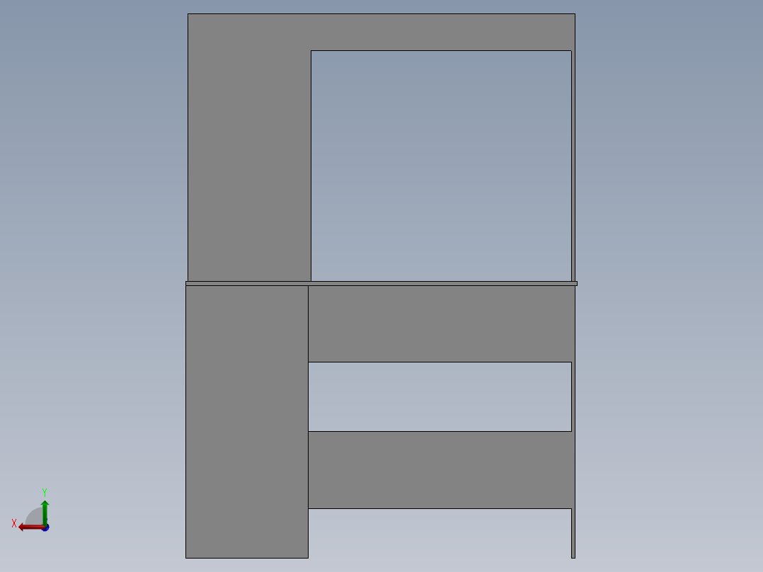 电脑桌(39)后视图