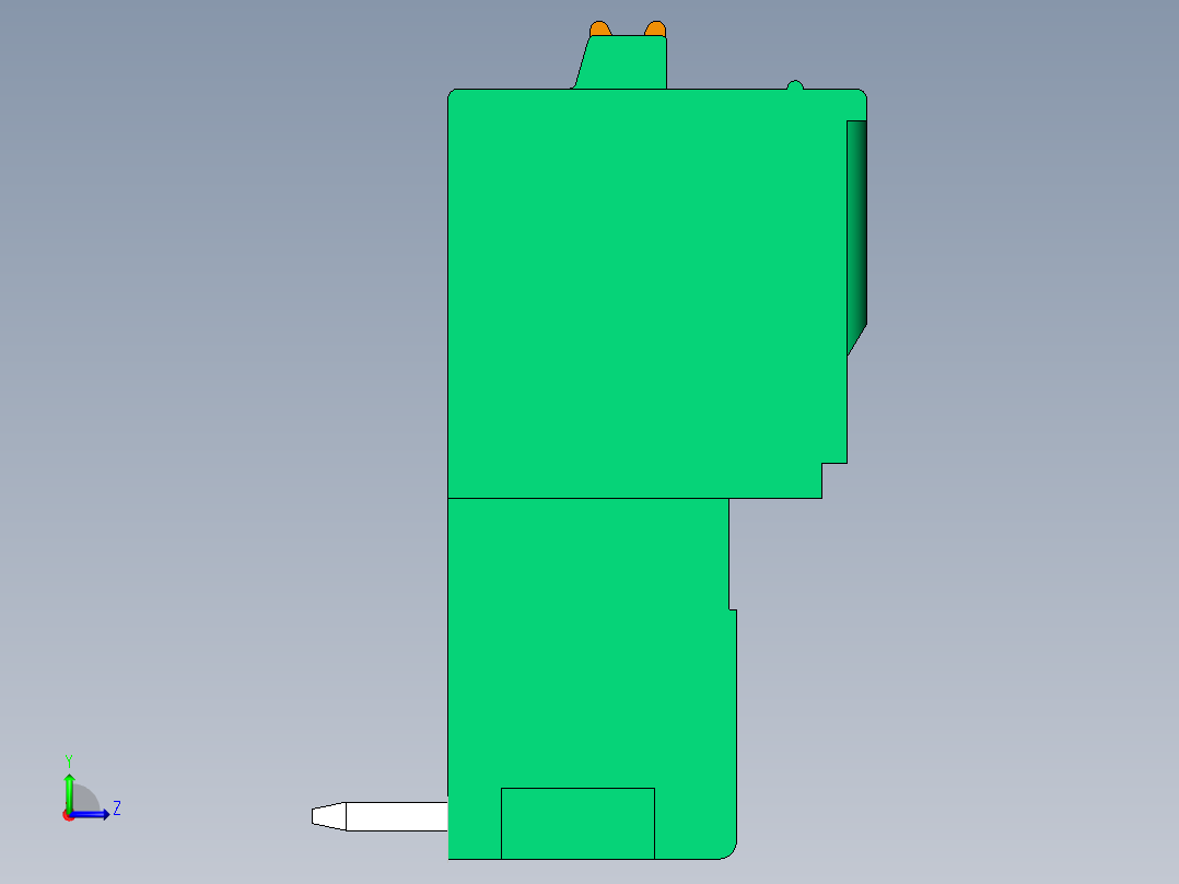 接插件(263)左视图