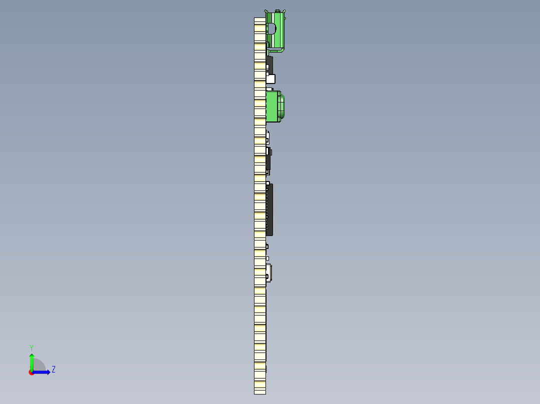 树莓派(19)左视图