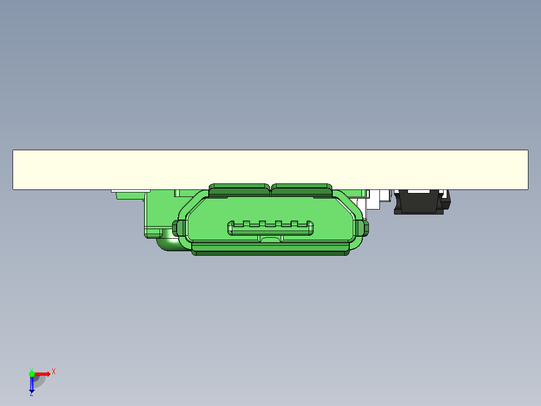 树莓派(19)俯视图