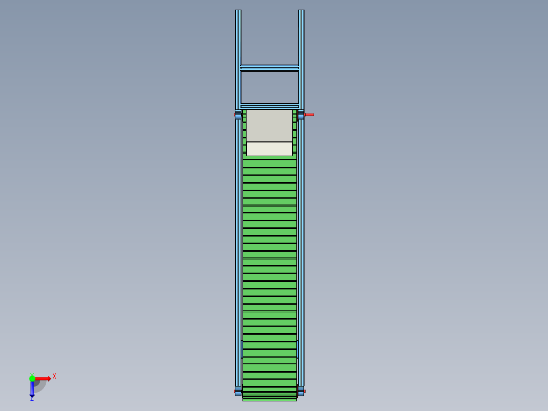A3003730-吸管连续提升机俯视图