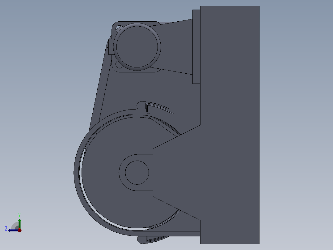 采油设备绞车总成 47597右视图