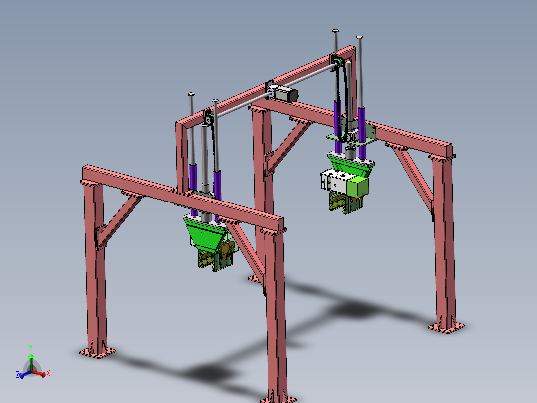 桁架提升搬运机构 941763