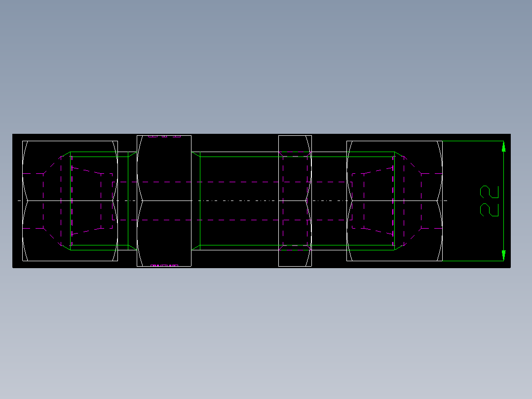 PARKER管接头EO Bulkhead union SV10SCF(16)_top