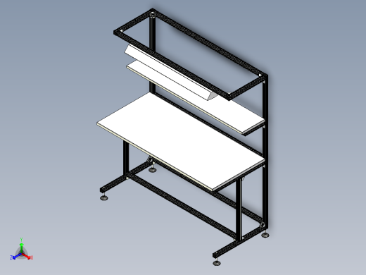 工作台work-table-3.snapshot.2--stp igs正等轴测缩略图