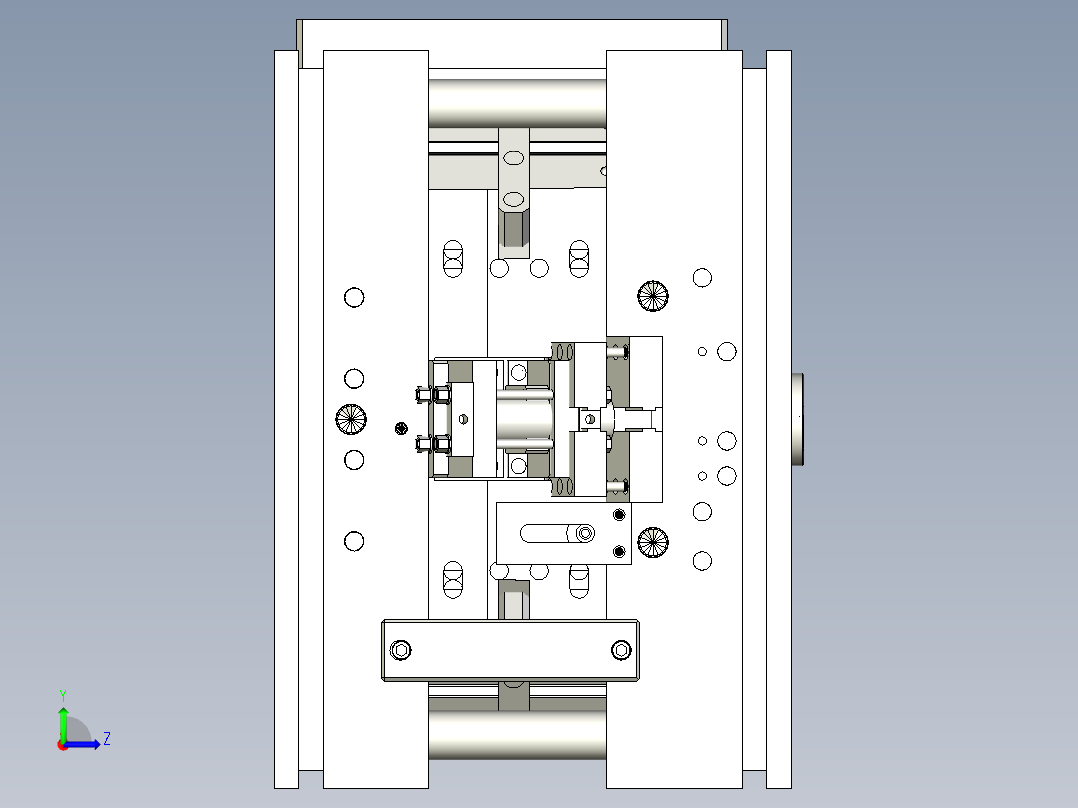 详细的周转箱模具（文件可直接用）左视图