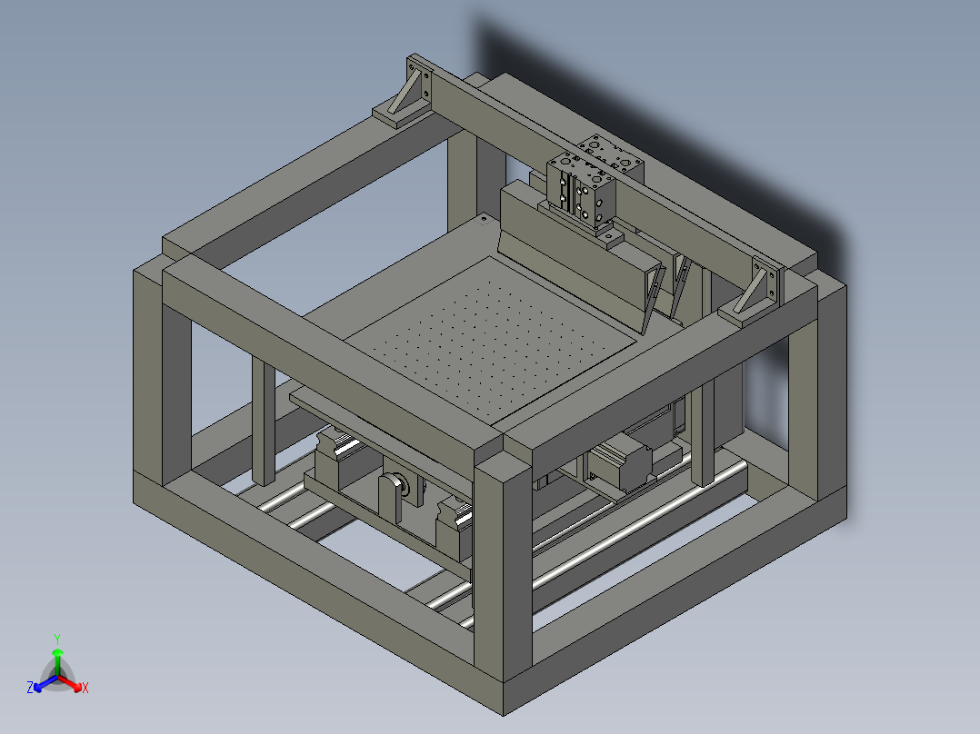 自带导向结构的锡膏印刷机