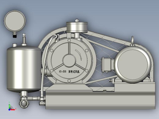 窑轮带冷却风机前视缩略图
