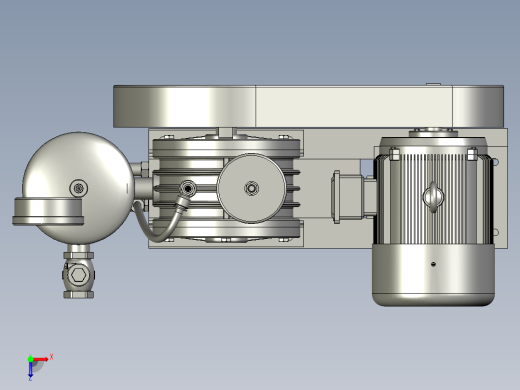 窑轮带冷却风机俯视缩略图
