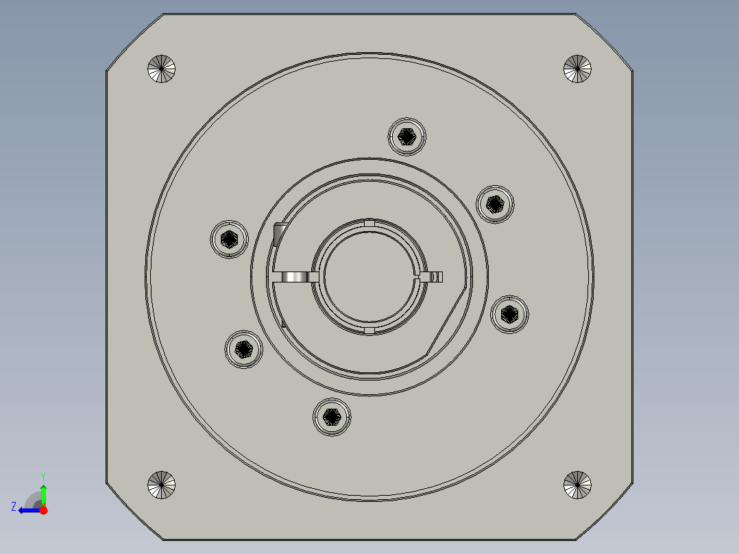 Y-FKD090-L1-22-110-145-M8-M2-33Z(1)右视图
