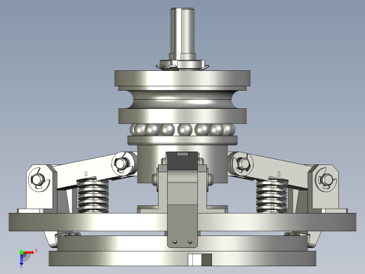 寻位转盘装配俯视缩略图