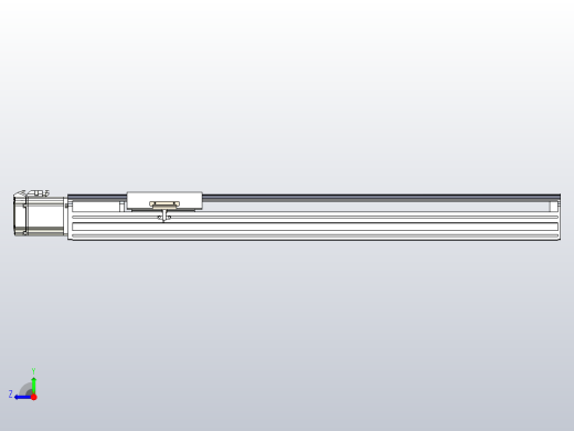 日规模组半封闭丝杆TPA-HNR-175D-2510C-L700-M-Y-P75-N3右视缩略图