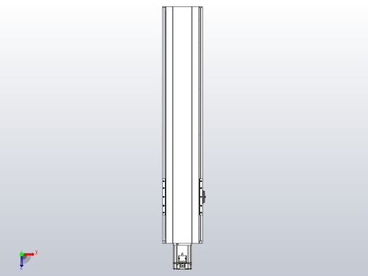 日规模组半封闭丝杆TPA-HNR-175D-2510C-L700-M-Y-P75-N3俯视缩略图