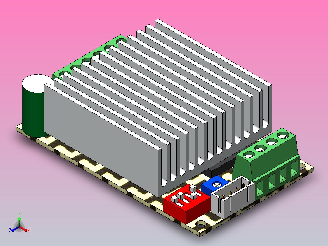 驱动程序 TB6600 4.5A主视图