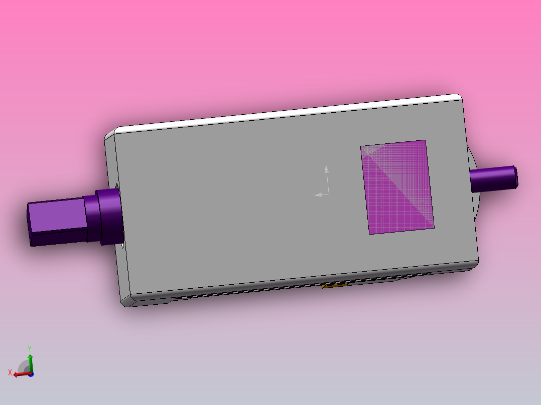 台虎钳机构主视图