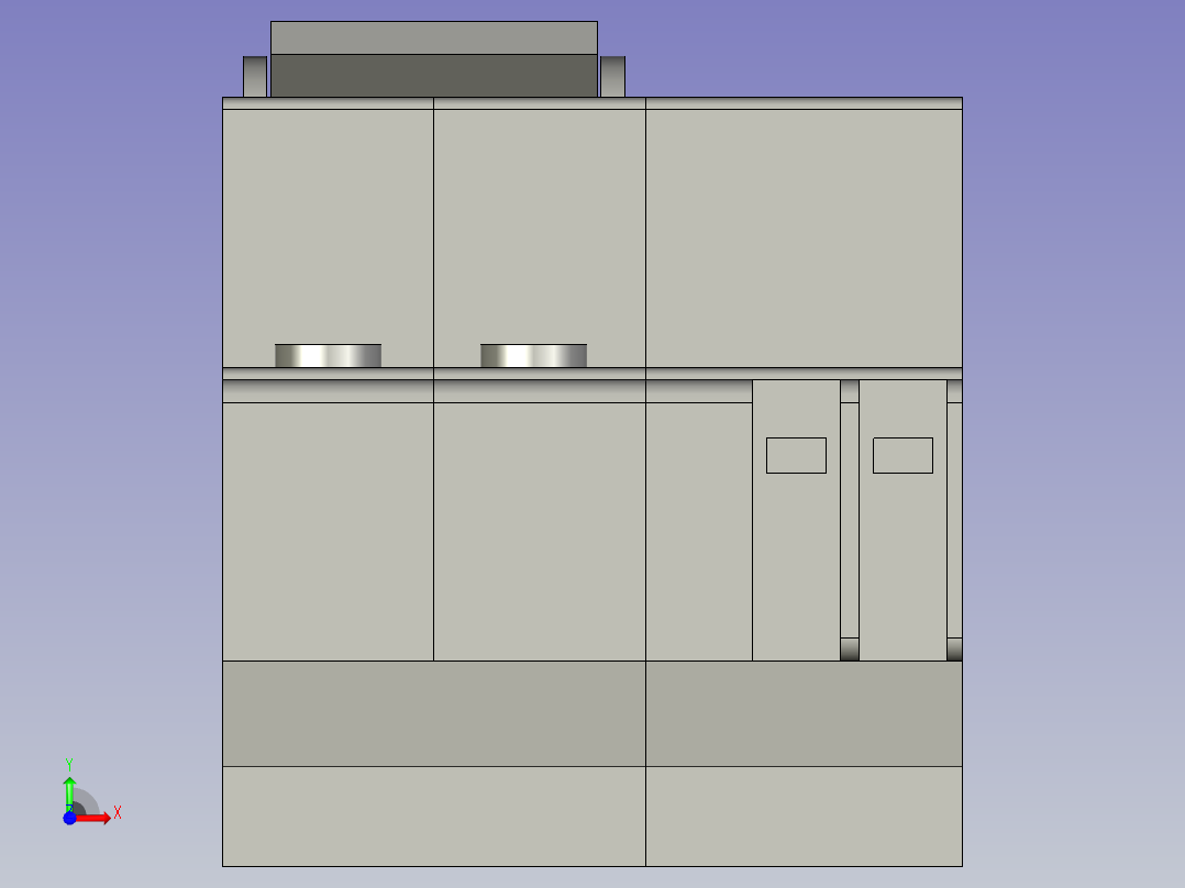 电控柜-111H000520漏电保护器DZ47LE-32_2P_C16A前视图