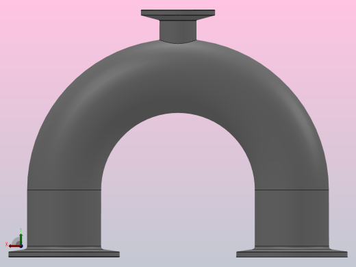 180°卡式U型三通[1506209-000250]后视缩略图