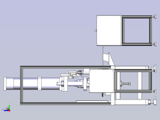 助力器壳体压机右视缩略图