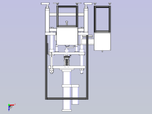 助力器壳体压机俯视缩略图