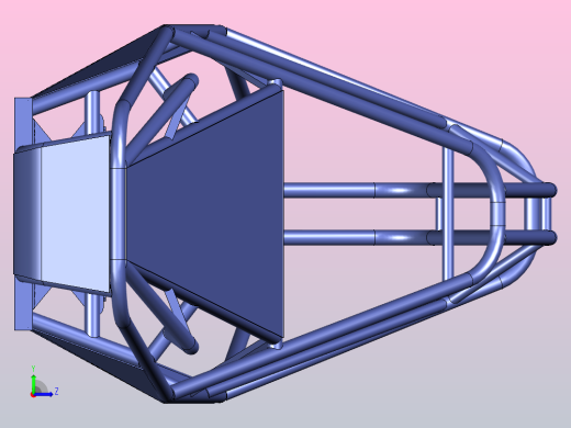 越野车框架左视缩略图