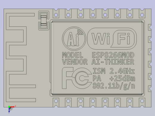 ESP-12F俯视缩略图