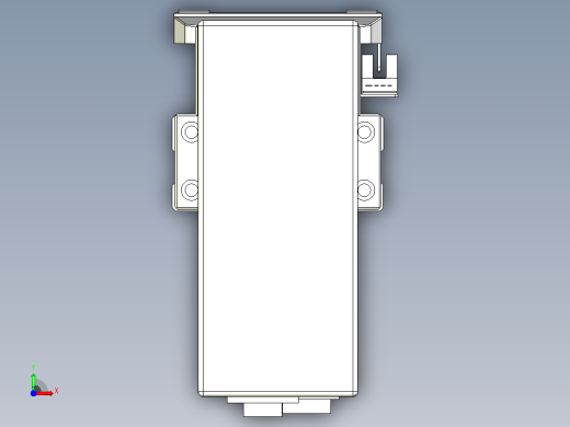 滚珠丝杠直线轴内置导轨TPA-GCR-80-1610C-L650-MP-M20-N3前视缩略图
