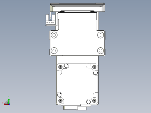 滚珠丝杠直线轴内置导轨TPA-GCR-80-1610C-L650-MP-M20-N3后视缩略图