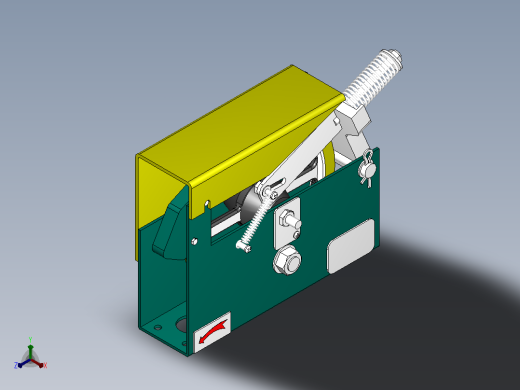 OX-240B双向限速器[OX-240B双向限速器]正等轴测缩略图