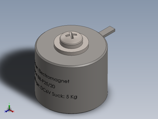 电磁6v5kg-11lb电磁基