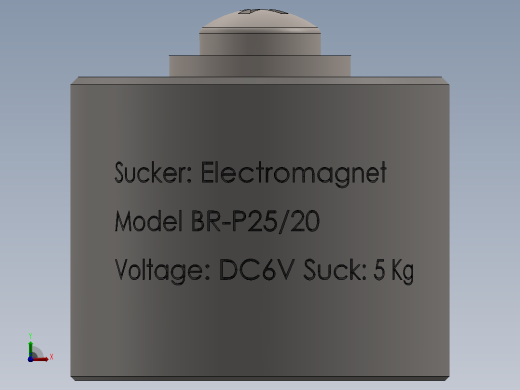 电磁6v5kg-11lb电磁基前视缩略图