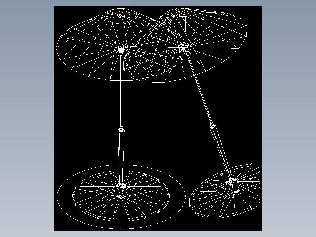 室内家具及植物三维模型八-D141