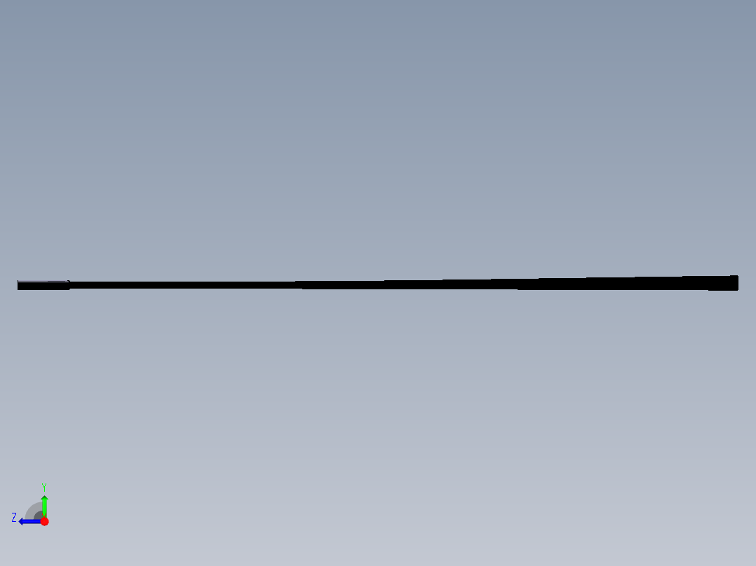 复合材料桨叶设计右视图