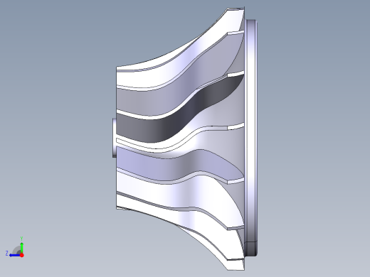 涡轮叶右视缩略图