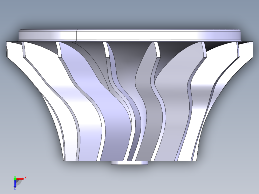 涡轮叶俯视缩略图