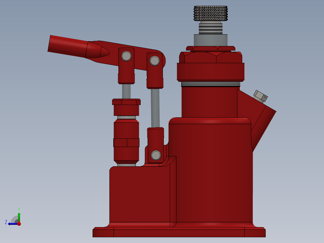 液压千斤顶SW2012右视图