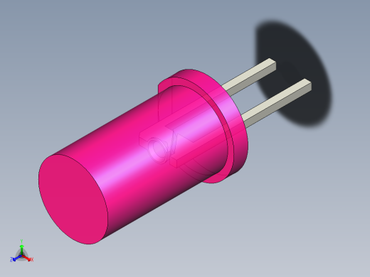 LED_Cylindrical_Rose_D5x9.6mm正等轴测缩略图
