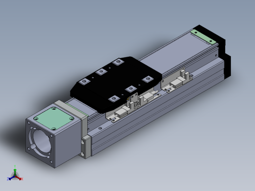 电动滑台模组SDH80直连模组（配台达电机）