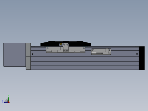 电动滑台模组SDH80直连模组（配台达电机）右视缩略图