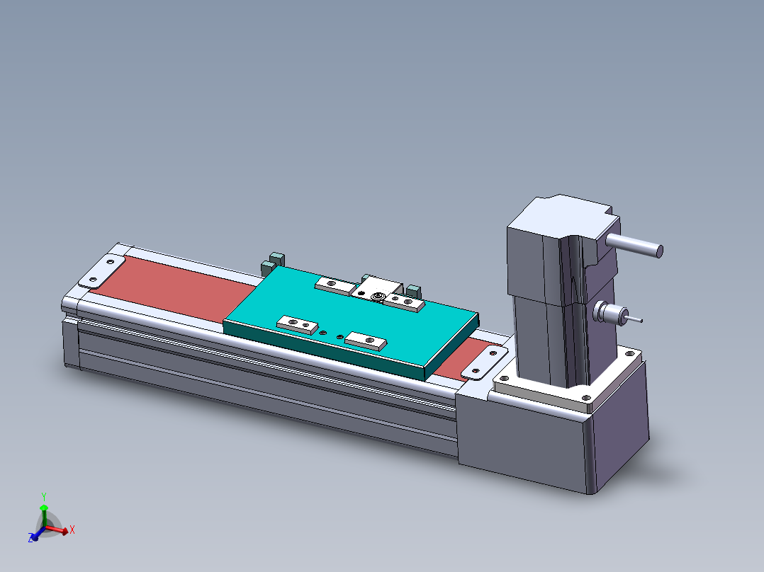 MTB同步带半封闭MTB6-BW-100W主视图