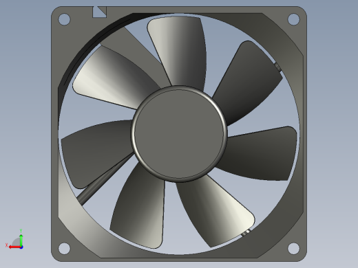 散热风扇11后视缩略图