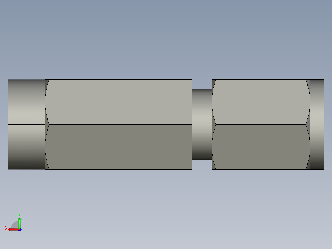 卡套式工业通用硬管接头4_mbu-s后视图