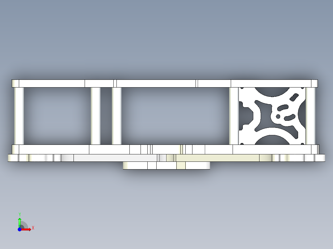 无人机 FPV 框架 5英寸前视图